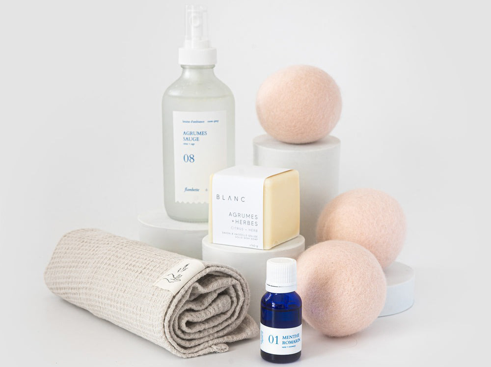 Sparkling clean gift set from a Canadian company